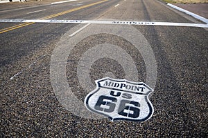 Route 66 Midpoint, Adrian, Texas