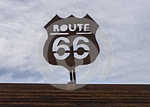 Route 66 in the Mojave Desert