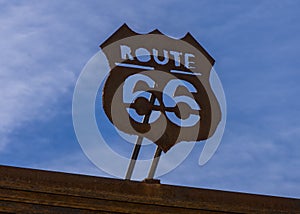 Route 66 in the Mojave Desert