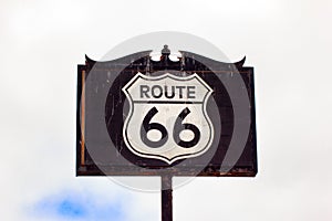 Route 66 Road Sign