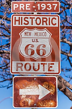 Route 66, Santa Fe, New Mexico