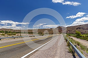 Route 9 in Uquia, Jujuy province, Argentina