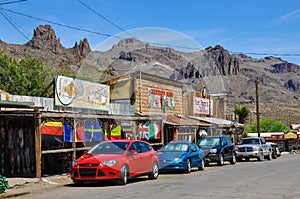 Route 66 in Oatman