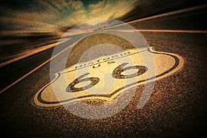 Route 66 Vintage Style