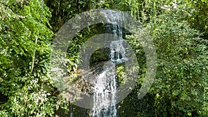 Route of the waterfalls with 14 waterfalls in corupa one of the last areas of the Atlantic forest in Brazil.