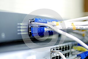 Router with cable wires