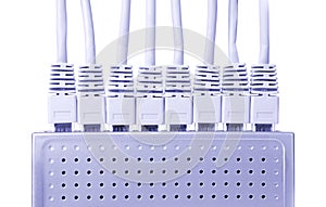 Router, commutator, switchboard with the connected