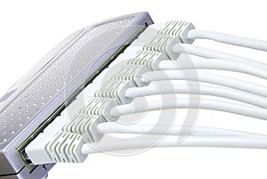 Router, commutator, switchboard with the connected