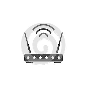 Router icon, Modem router