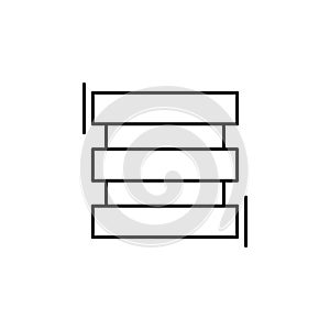 Router, networking icon. Simple line, outline vector elements of storage and cloud icons for ui and ux, website or mobile