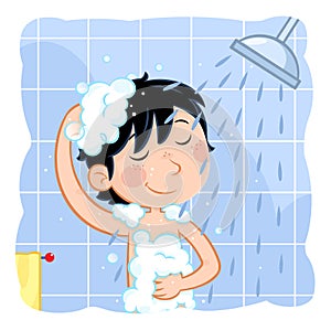 Daily routine - Taking a shower