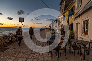 Rovinj, Istria, Croatia, walking photo