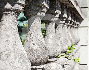 Row of balusters