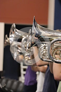 Row of baritone horns II