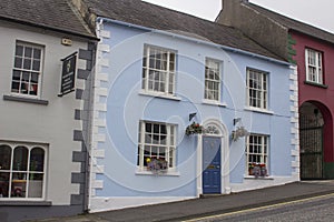 A row of beautiful Georgian terraced properties in Hillsborough Northern Ireland