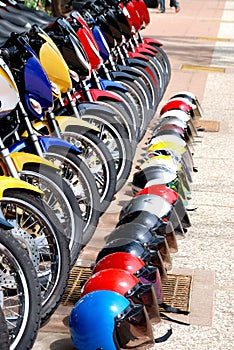 Row of Bikes