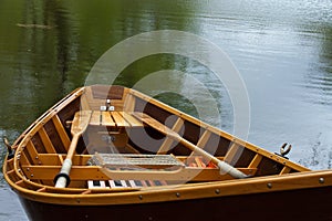 Row Boat on Lake