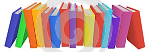 Row of Books Illustration