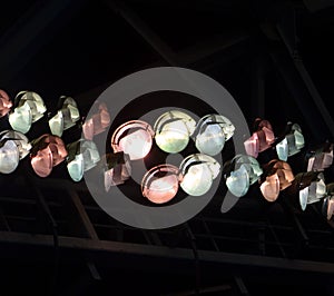Stage spot lights