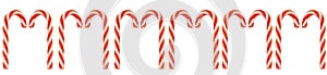 Row Of Candy Canes