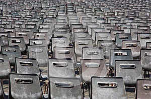 Row of chairs photo