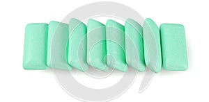 Row of Chewing Gums