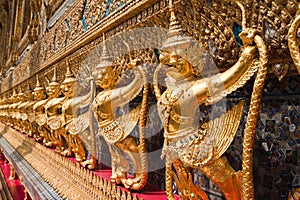 Row of Garuda The Grand Palace