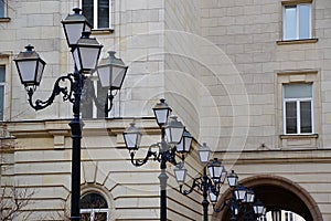 Row of Lampposts