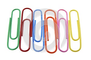 Row of Paper Clips