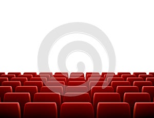 Row of Seats in Theatre