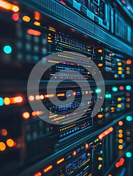 Data Center Server Rows