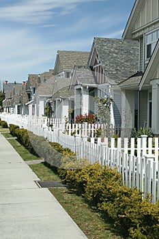 Row of Town Homes