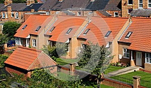 Row of town houses