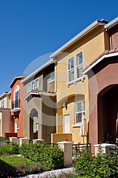 Row of Townhomes photo