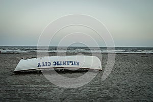 Rowboat on Beach