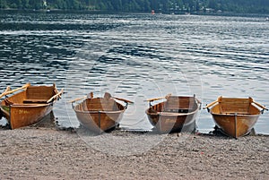 Rowboats on the Titisee - Black Forest