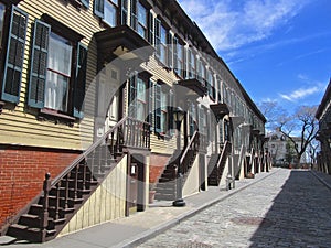 Rowhouses of the Jumel Terrace Historic District photo
