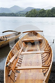 Rowing Boat; Derwent Water; Keswick; Lake District, England
