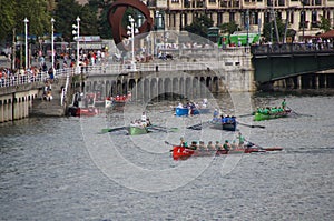 Rowing Boat races in Bilbao