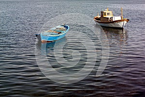 Rowing boats