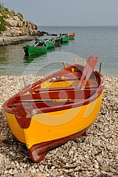 Rowing boats colored 2