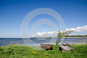 Rowing boats