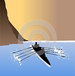 Rowing vector