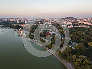 Rowing Venue in city of Plovdiv, Bulgaria