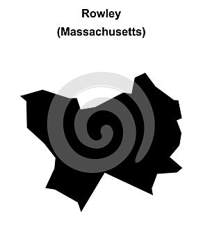 Rowley outline map