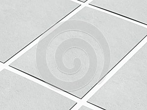 Rows of business cards