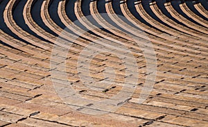 Rows of Seating in Ampitheater