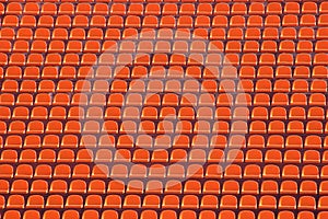 Rows of seats in the stadium 07