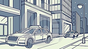 Rows of Server Cabinets Data Center Vector, vector design Generative AI