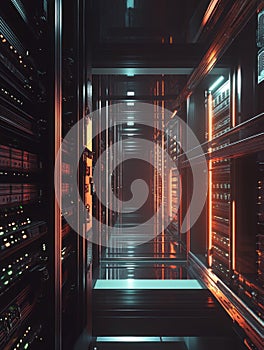 Data Center Server Rows